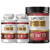 Liposet Sports PowerTrio Stack