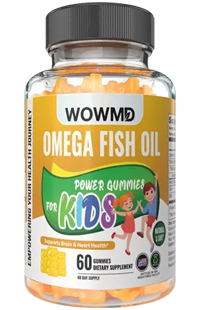 WOWMD Fish Oil Gummies for Kids