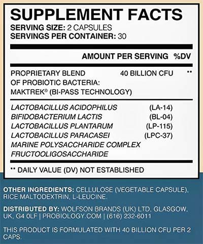 Yourbiology Supplement Facts